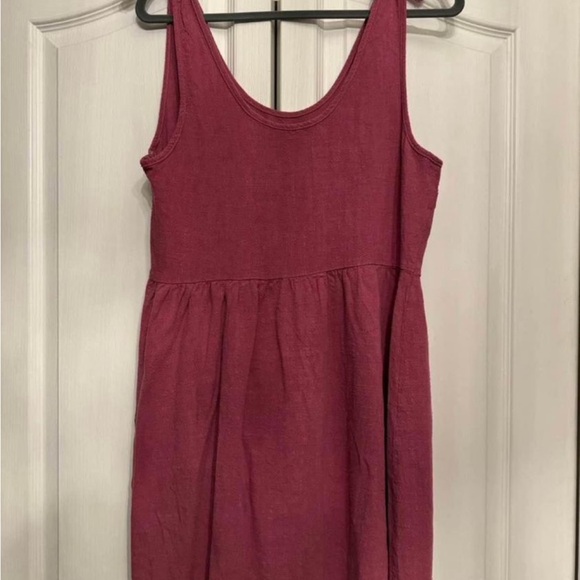 Pink Tie Shoulder Dress - Picture 2 of 2